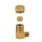 Thrifco Plumbing No. 69 3/8 Inch x 1/8 Inch Lead-Free Brass Compression MIP Elbow 9469008 - alternate 2